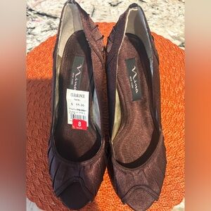 Nina Dark Brown Heels